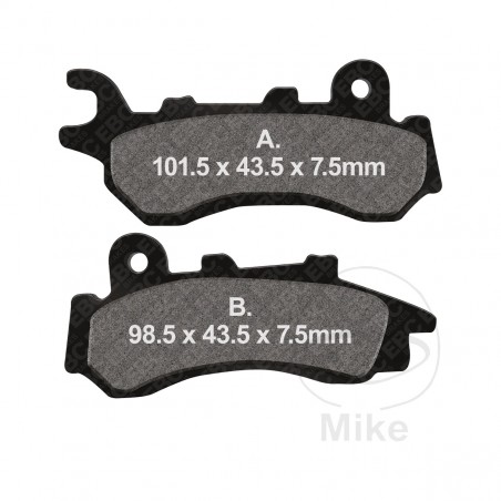 EBC Standard Scooter Brake Pads 7320132
