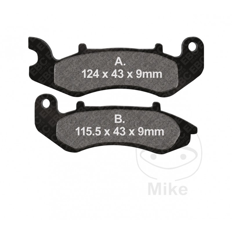 EBC Standard Scooter Brake Pads 7370225