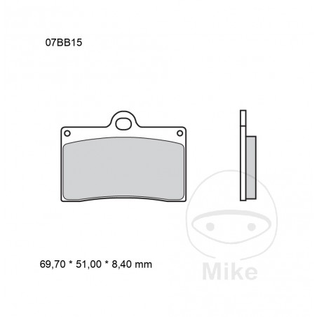 Pastillas de freno sinterizadas 7370436