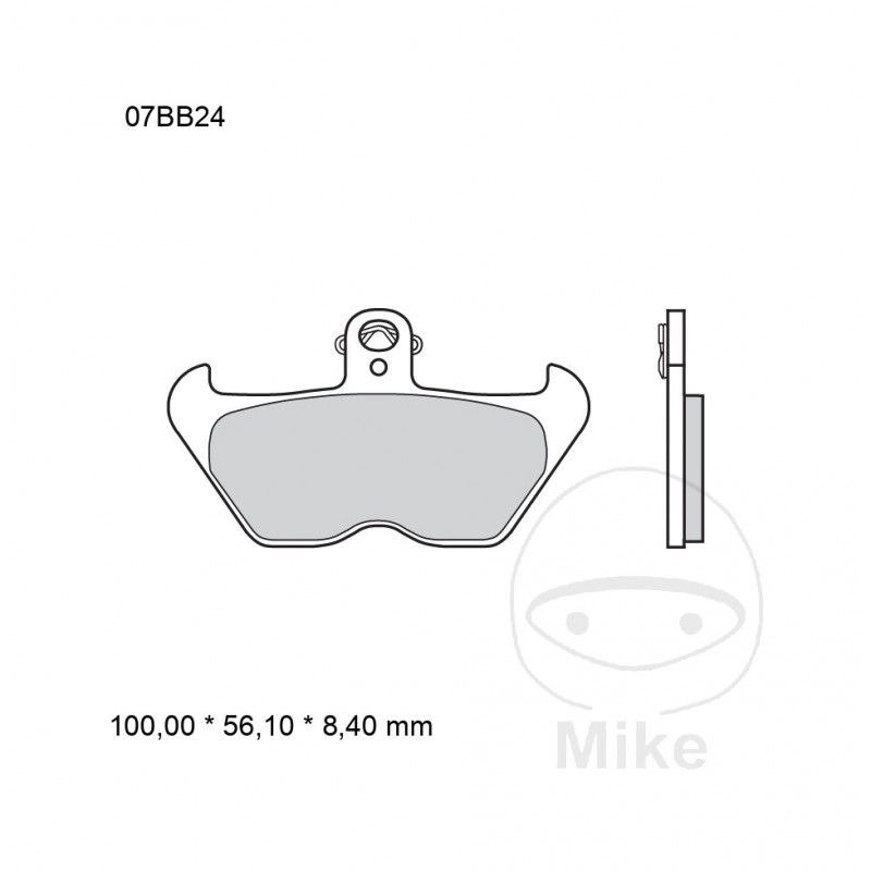 BREMBO Pastillas de freno sinterizadas SD 7370456