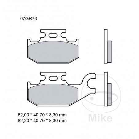 BREMBO Sintered Brake Pads SD 7370563
