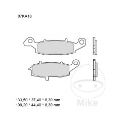 Sintered brake pads 7370823
