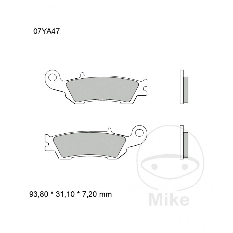 BREMBO Pastillas de freno sinterizadas SD 7371060