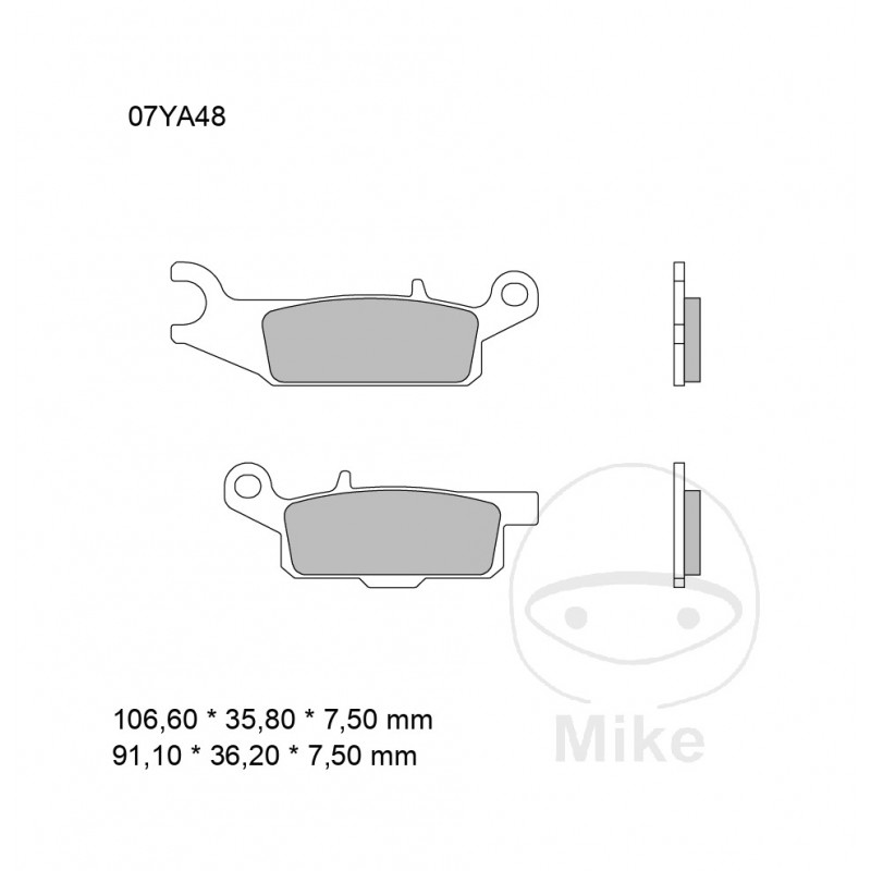 BREMBO Sintered Brake Pads SD 7371062