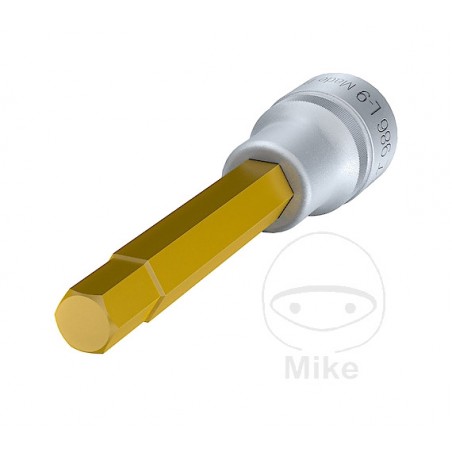 HAZET Vaso de punta allen longitud estándar 1/2 100MM 9MM 6053813