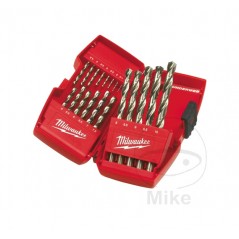MILWAUKEE Juego de brocas espirales para metal 19 PI HSS-G 1-10 MM 6370074