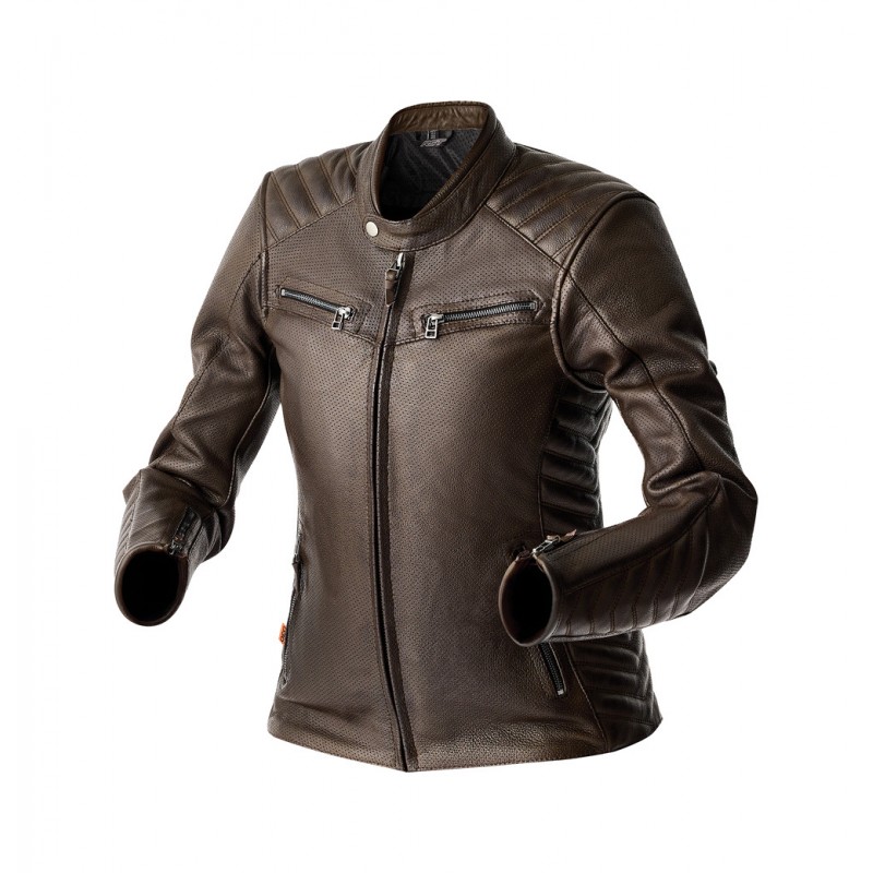 RST Chaqueta de cuero para mujer ROADSTER AIR D3O 8010297001VAR