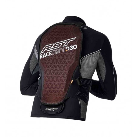 paraschiena con imbracatura race dept d3o