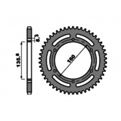PBR Standard C45 Steel Crown Plate 3552-520 1075267008