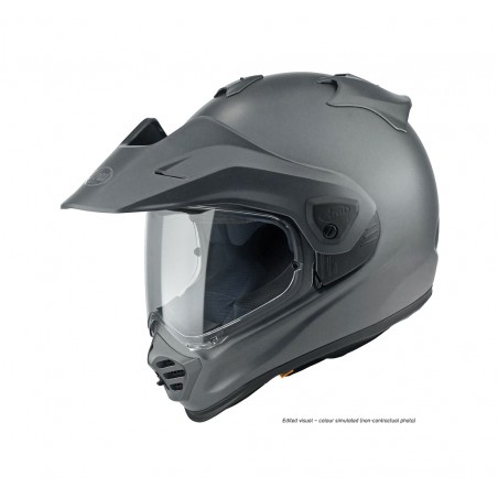 ARAI Full face offroad helmet with screen TOUR-X5 FROST GUN METALLIC 8010619001VAR