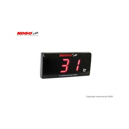 KOSO Termómetro SUPERSLIM 1152563