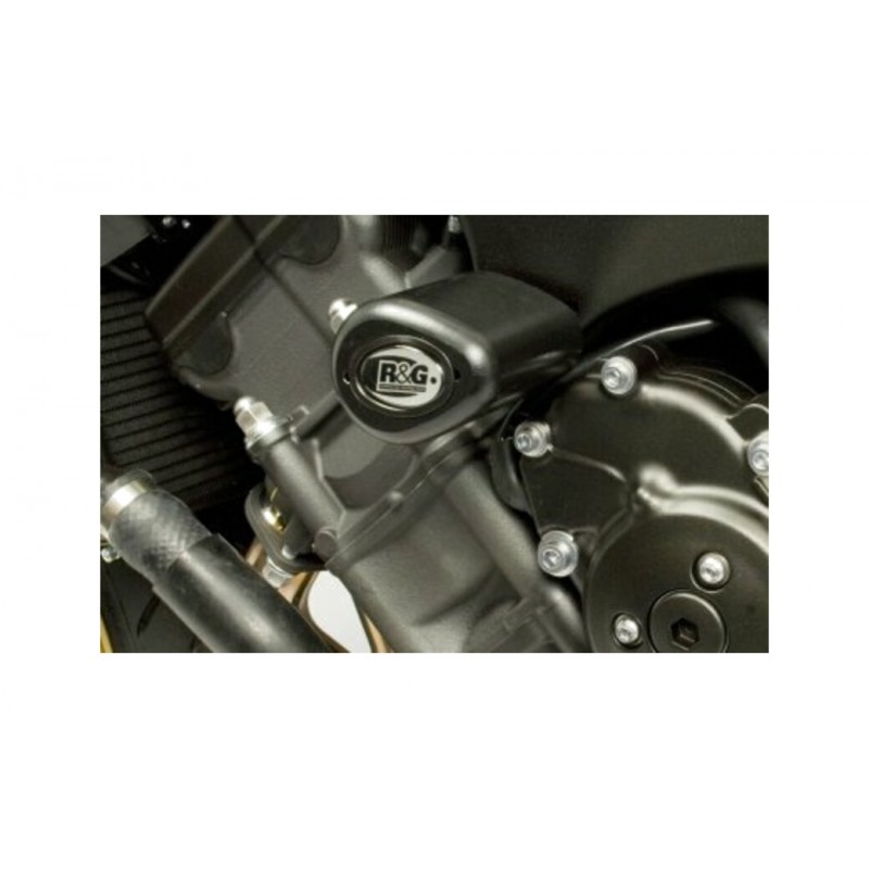 RG RACING Protectores de choque aerodinámicos SPARE AERO BLACK 1070370