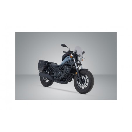 SW-MOTECH Side Pannier Set with Mounting Hardware, Black Edition LC LEGEND GEAR BC.HTA.01.887.20101