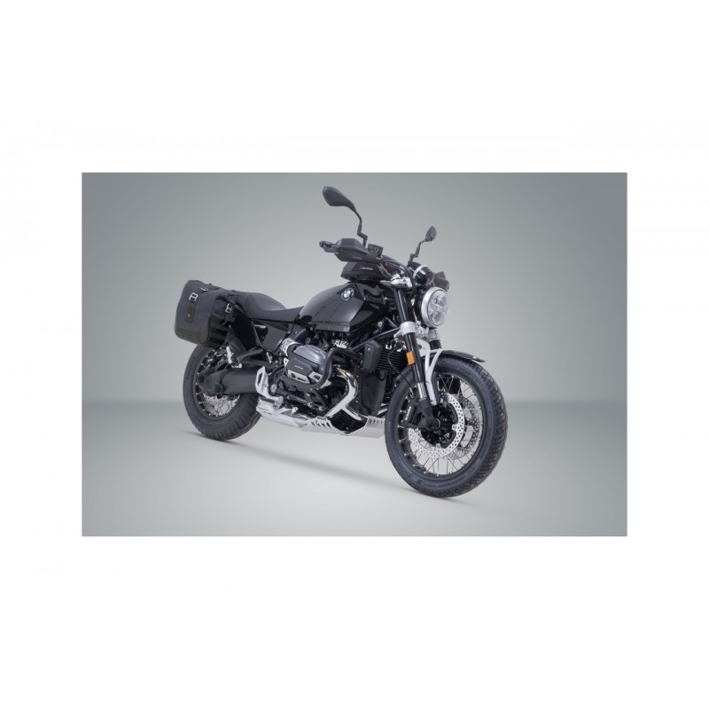 SW-MOTECH LC LEGEND GEAR Side Pannier Set with Mounting Hardware, Black Edition BC.HTA.07.996.20100