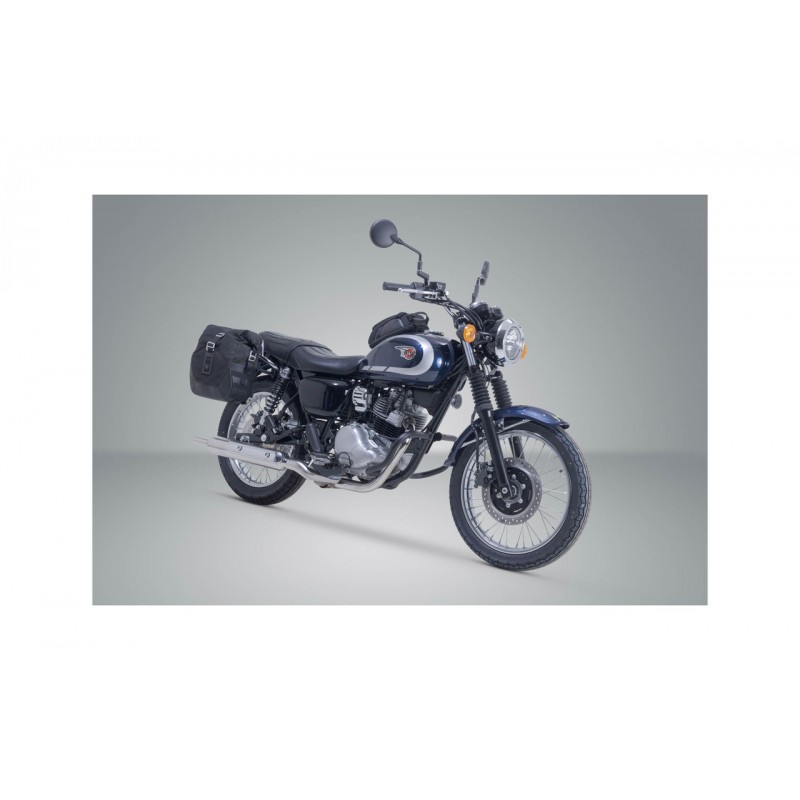 SW-MOTECH LC LEGEND GEAR Side Pannier Set with Mounting Hardware, Black Edition BC.HTA.08.302.20100