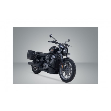 SW-MOTECH Side Pannier Set with Mounting Hardware, Black Edition LC LEGEND GEAR BC.HTA.18.096.20100