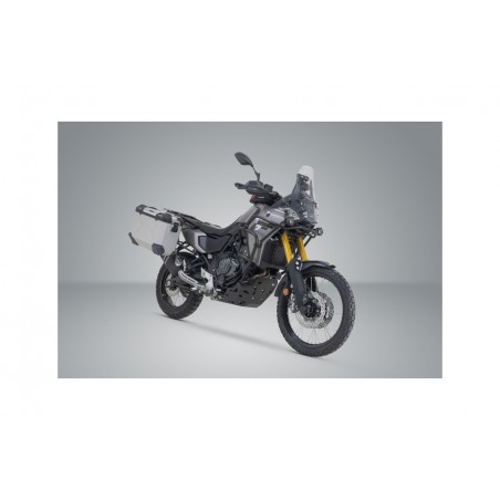 SW-MOTECH Side Case System with Rack for TRAX ADV 45/37L Aluminum Silver KFT.06.799.70003/S