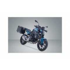SW-MOTECH Side Case System with Rack for TRAX ADV 45/45L Aluminum Black KFT.07.949.70300/B