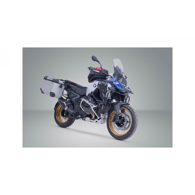 SW-MOTECH Sistema de maletas laterales con herraje TRAX ADV + AKRAPOVIC 45/45 L KFT.07.976.72000/S