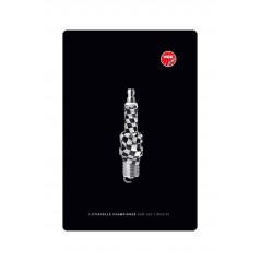 NGK Placa decorativa de colección estilo vintage COLLECTOR N°5 1146910