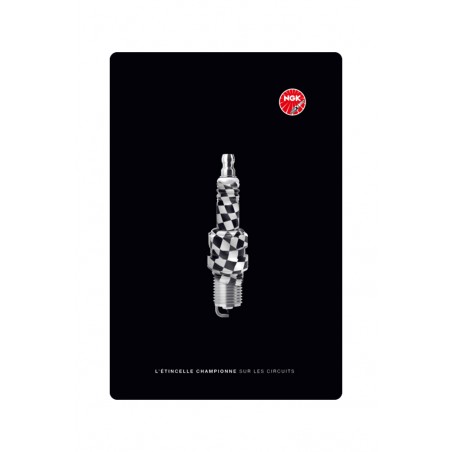 NGK Placa decorativa de colección estilo vintage COLLECTOR N°5 1146910