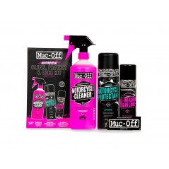 MUC-OFF Motorcycle Cleaning, Protection and Lubrication Kit 1149785