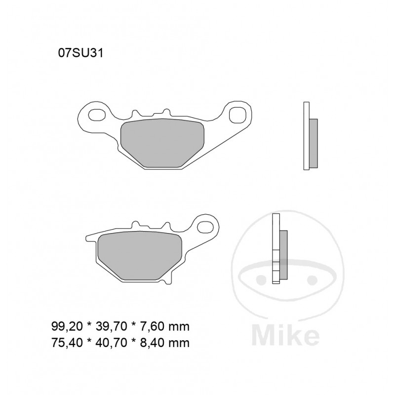 BREMBO Sintered Brake Pads SD 7370959