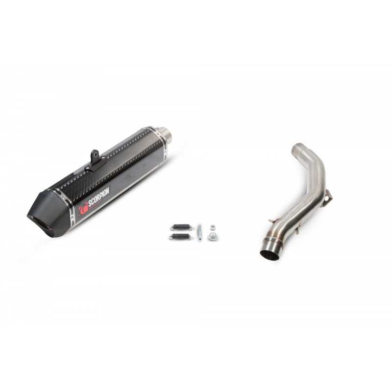 SCORPION EXHAUST Escape Serket paralelo Carbono 93053
