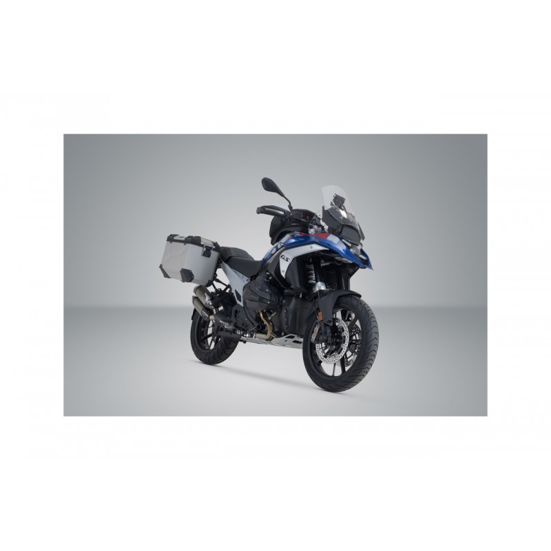 SW-MOTECH Sistema de maletas laterales con herraje TRAX ADV 37/37L PLATEADAS KFT.07.975.70001/S