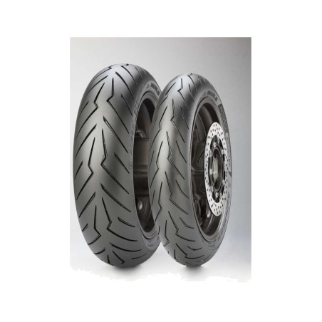 PIRELLI Front or Rear Tire METZELER DIABLO ROSSO SCOOTER 90/90-12 TL 9007961