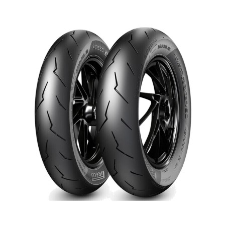 PIRELLI DIABLO ROSSO SCOOTER SC REINF 130/70-12 62P TL Tire 9007966