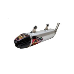 FRESCO CARBY Aluminum and Carbon Fiber Exhaust Silencer Pipe 1148603001