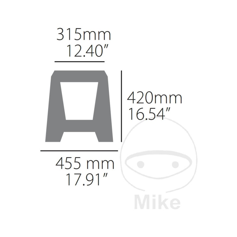 POLISPORT Center stand for motorcycle 716.16.34