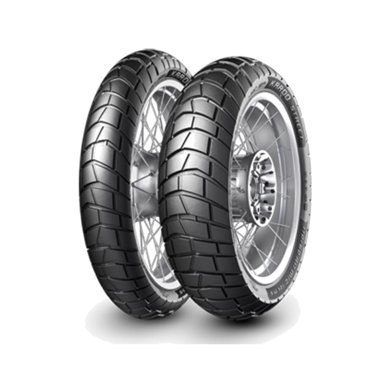 METZELER KAROO STREET (F) 100/90-19 M/C 57V TL Motorcycle Tire 9006950