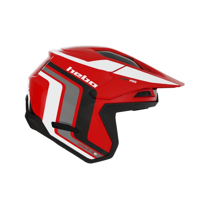 HEBO Casco jet abierto trial HTR F02 ZONE PRO HC10VAR