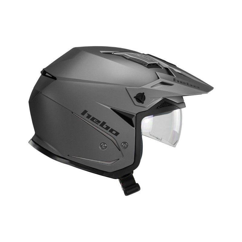 HEBO Trial open jet helmet HTR-P01 V6 MONO DUO HC1132GSG