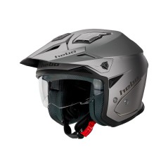 HEBO Casco jet abierto trial HTR-P01 V6 MONO DUO HC1132GSG