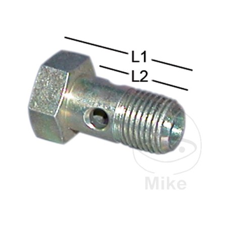 COHLINE Tornillo banjo perno M14 X 1.5 DIN 7623 3163268