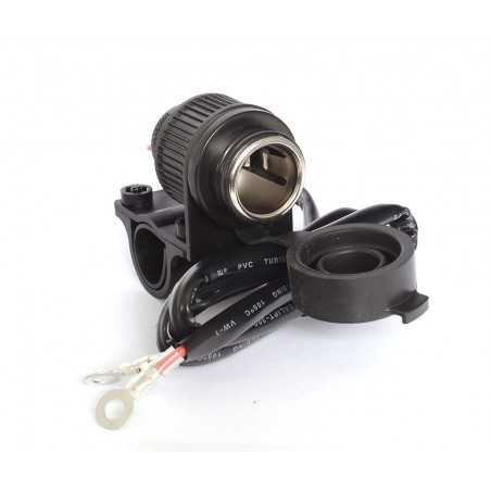 V PARTS Cargador encendedor mechero cigarrillo 12V multiusos coche moto 18650