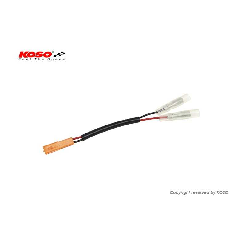 KOSO Cable adaptador plug play para intermitentes Honda 66314