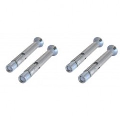 Wall or floor brackets bolts anti-theft  KIT SOLIDO ANCHOR 4 UTS