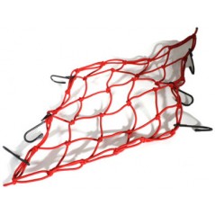 Elastic net or mesh carrier to transport items on the motorcycle