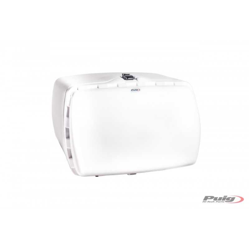 PUIG Cofre Baul Especial Grande Reparto Maxi Box (Llave) | Medidas 520x520x350 Polipropileno Bandeja Negra Opcional Color Negro,