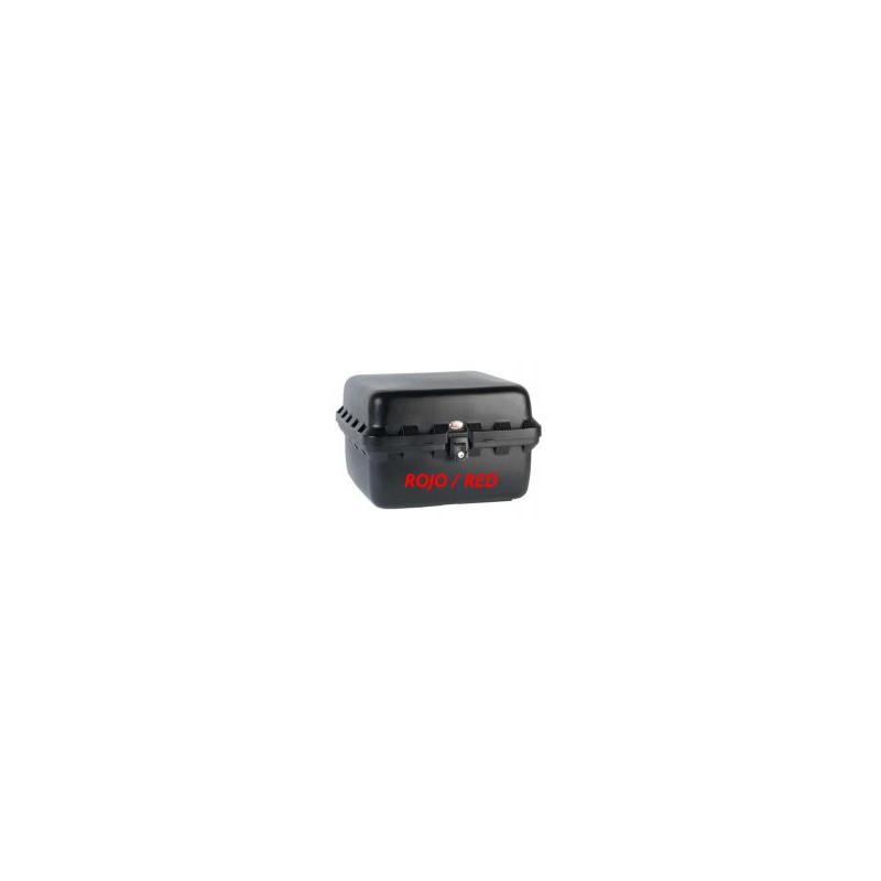 PUIG Cofre Baul Especial Grande Reparto Maxi Box (Llave) | Medidas 520x520x350 Polipropileno Bandeja Negra Opcional Color Negro,