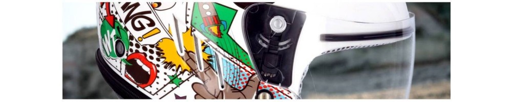 Cascos de moto integrales, jet y modulares SMK, HEBO | Mototic