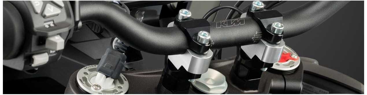 Motorcycle handlebar risers - Mototic