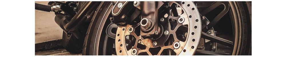 Frenos moto: discos, pastillas, latiguillos | EBC, BREMBO | Mototic