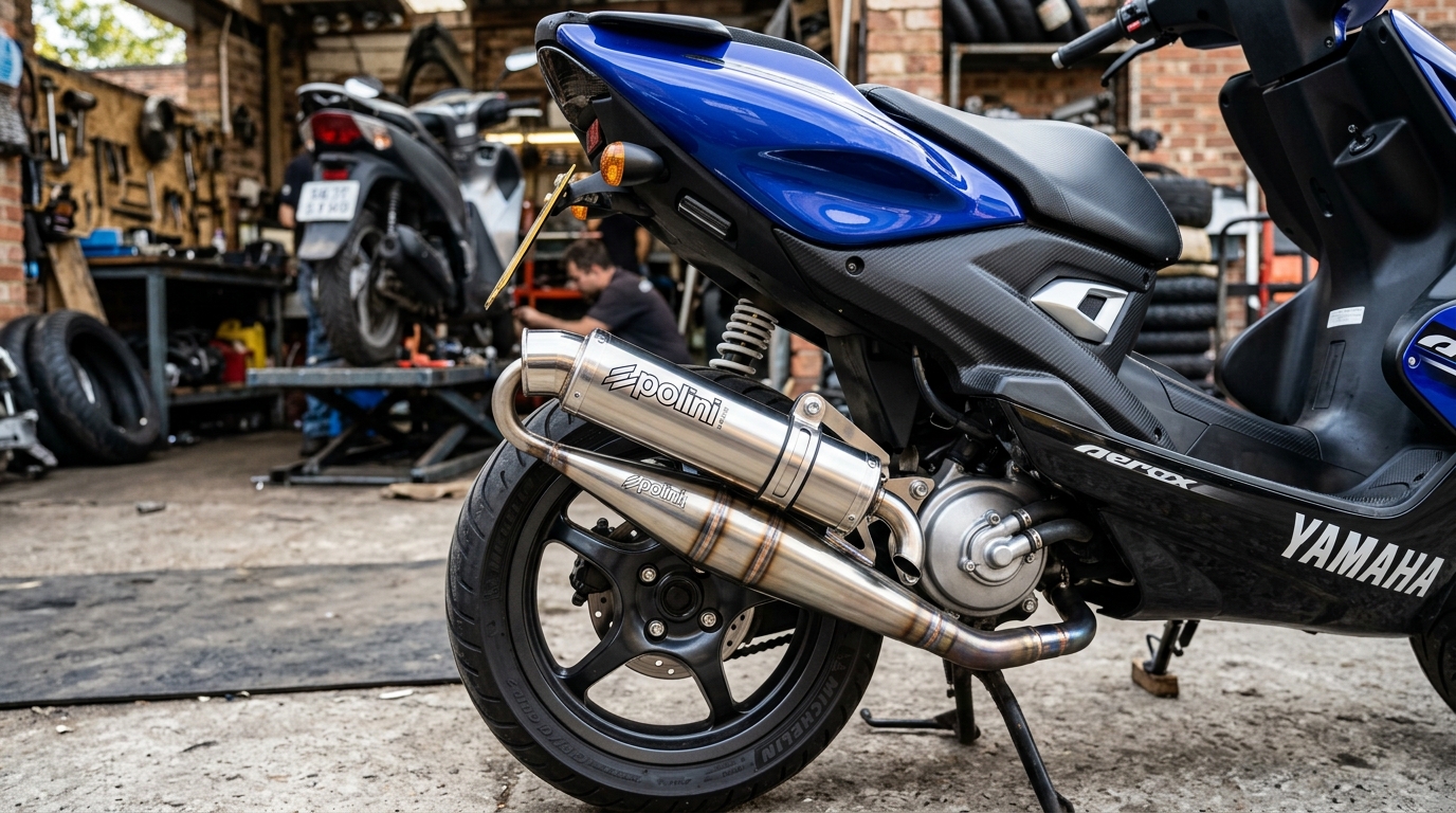 Escapes moto y scooter homologados vs no homologados: ITV y multas (2026)