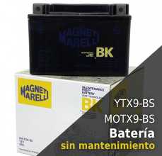 Batería sin mantenimiento - Magnetti Marelli