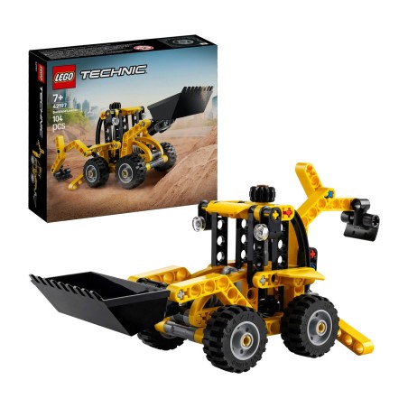 backhoe loader building set technic-42197